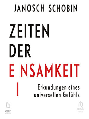 cover image of Zeiten der Einsamkeit